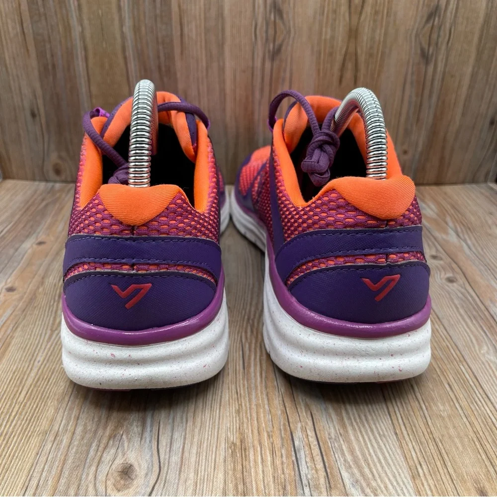 Vionic Orange and Purple Women's Athletic Sneakers